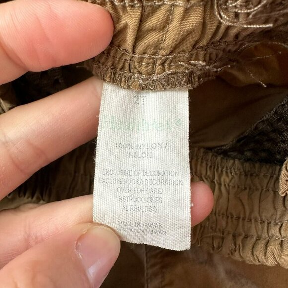 Healthtex Toddler Boys Nylon Cargo Pants Size 2T Tan Elastic Waist - Picture 3 of 6
